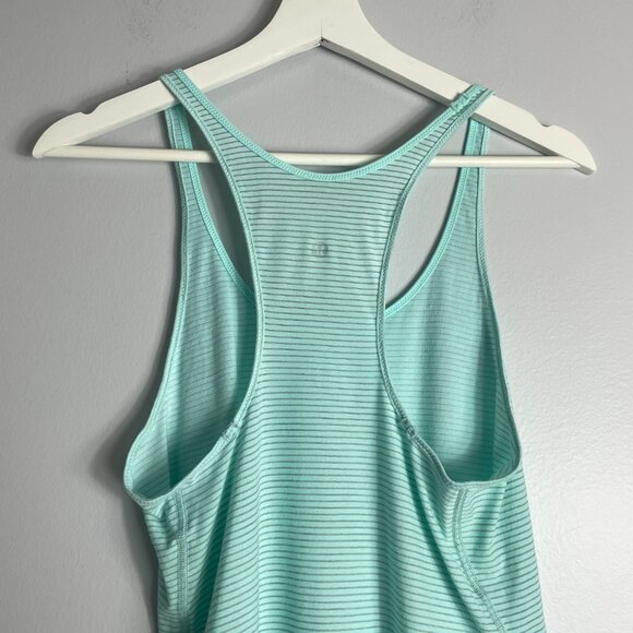 Lululemon What The Sport Singlet Tank Top in Heathered Tranquil Blue - Picture 7 of 15